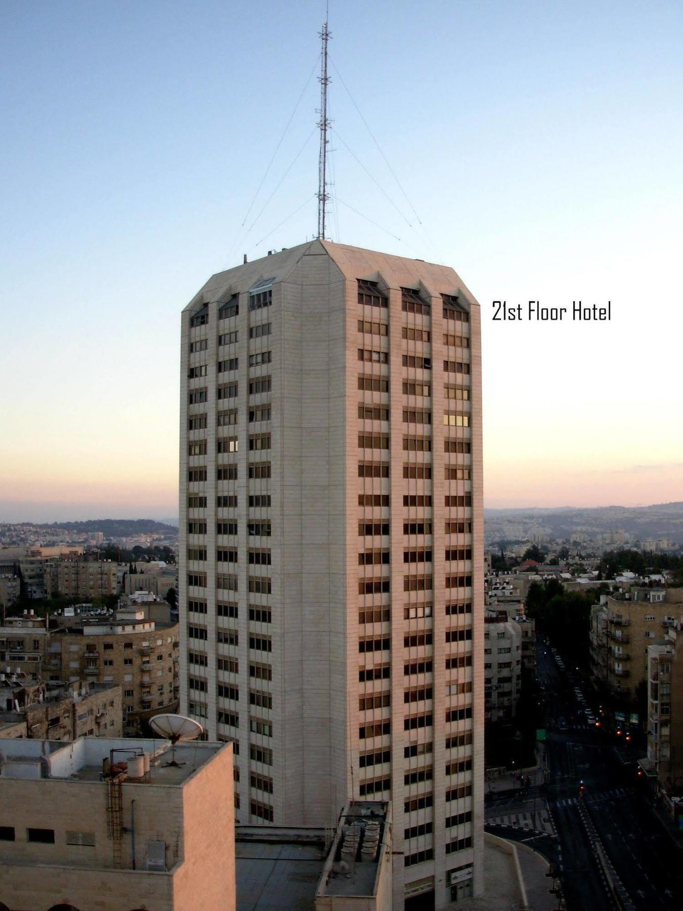 21St Floor Hotel Yerusalem Bagian luar foto